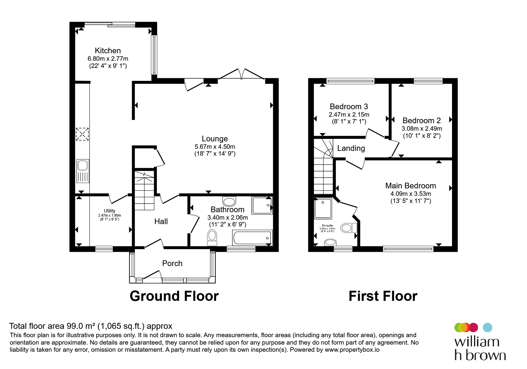 7, Rosedale Gardens, Great Yarmouth floorplan