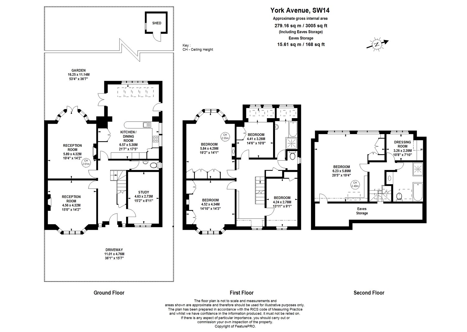 5 Bedrooms Semi-detached house to rent in York Avenue, London SW14