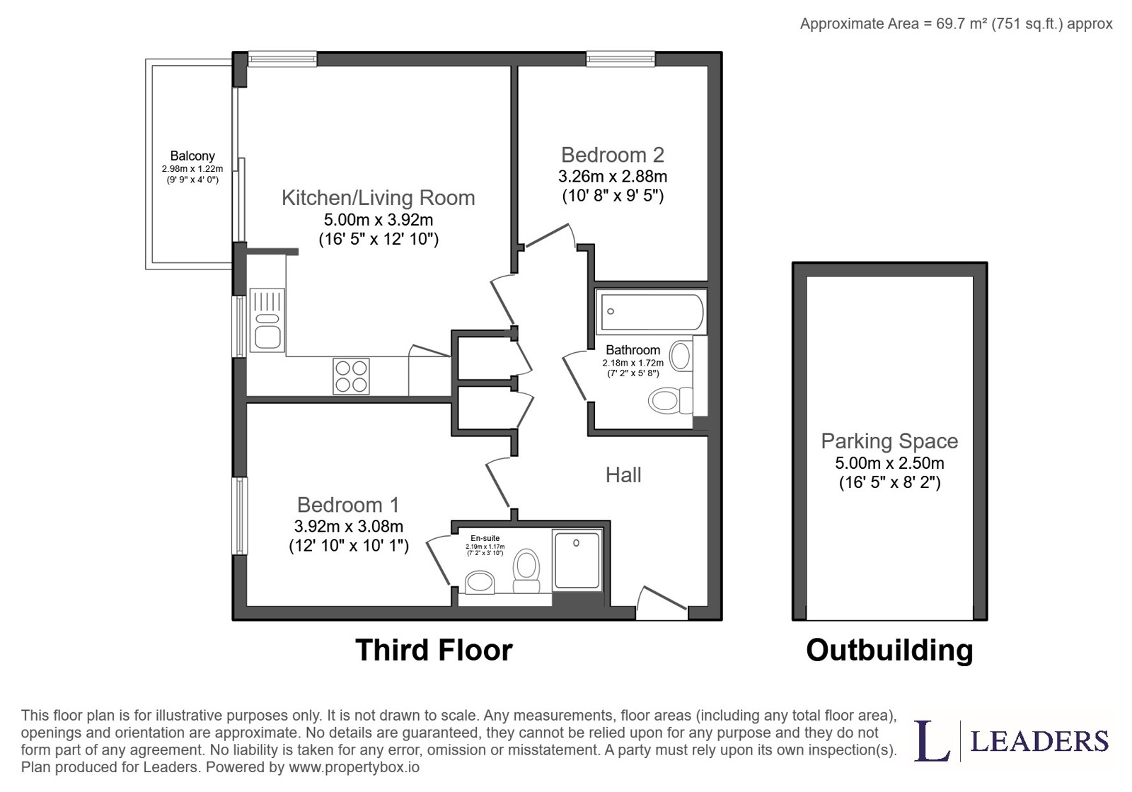 65, Canalside, Surrey floorplan