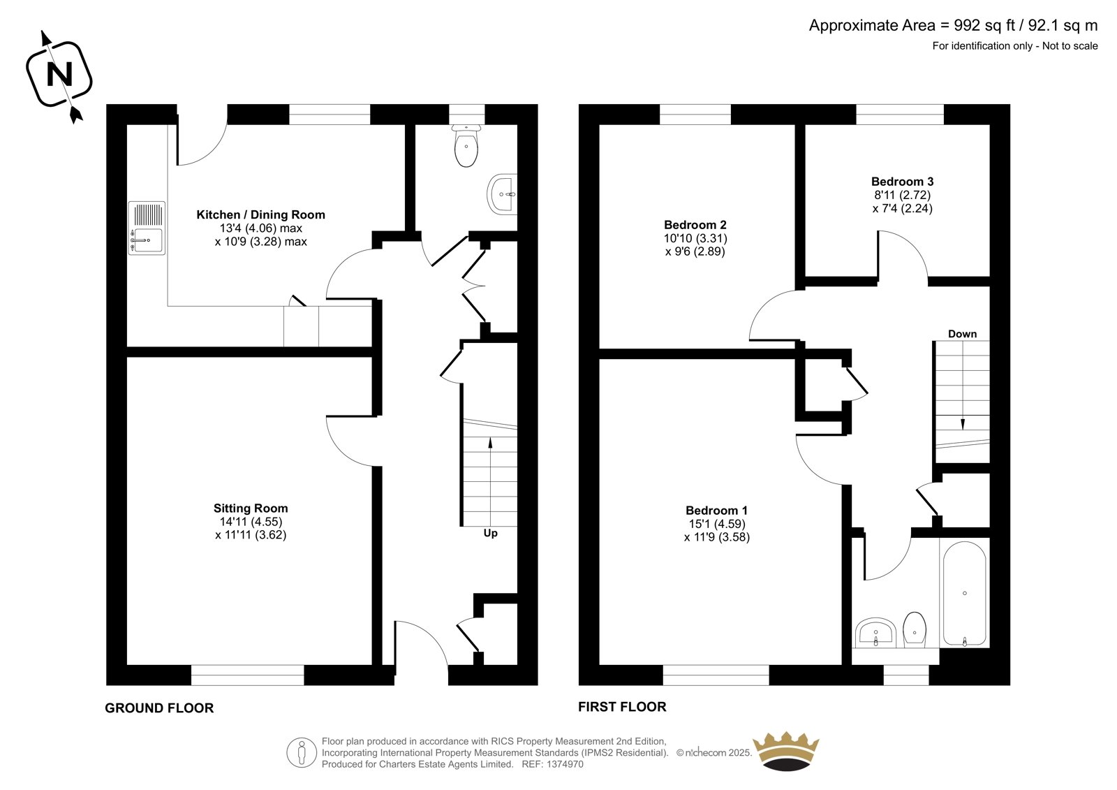 11, Mulberry Gardens, Alton floorplan
