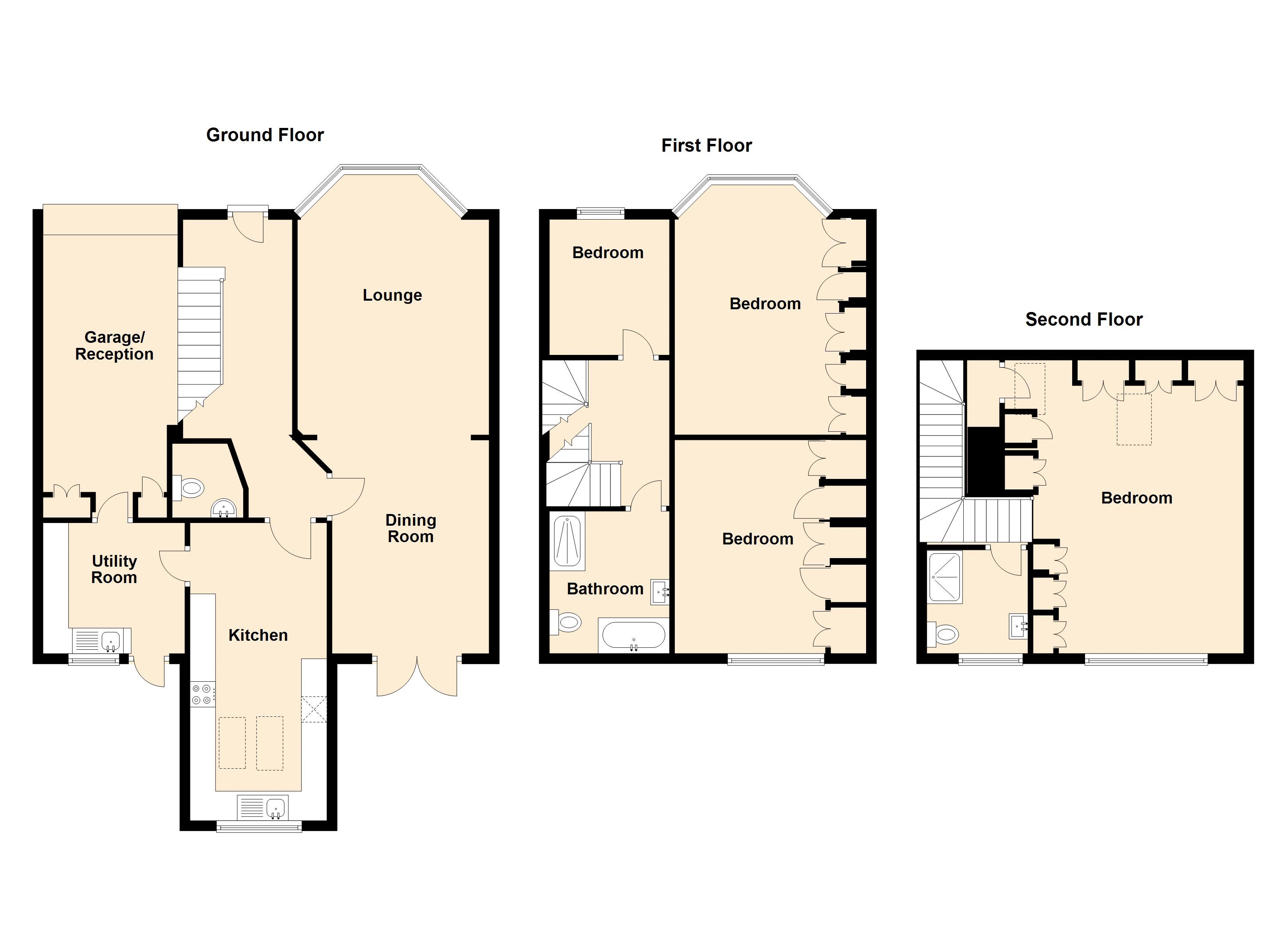 4 Bedrooms Semi-detached house for sale in Bedford Avenue, Barnet EN5