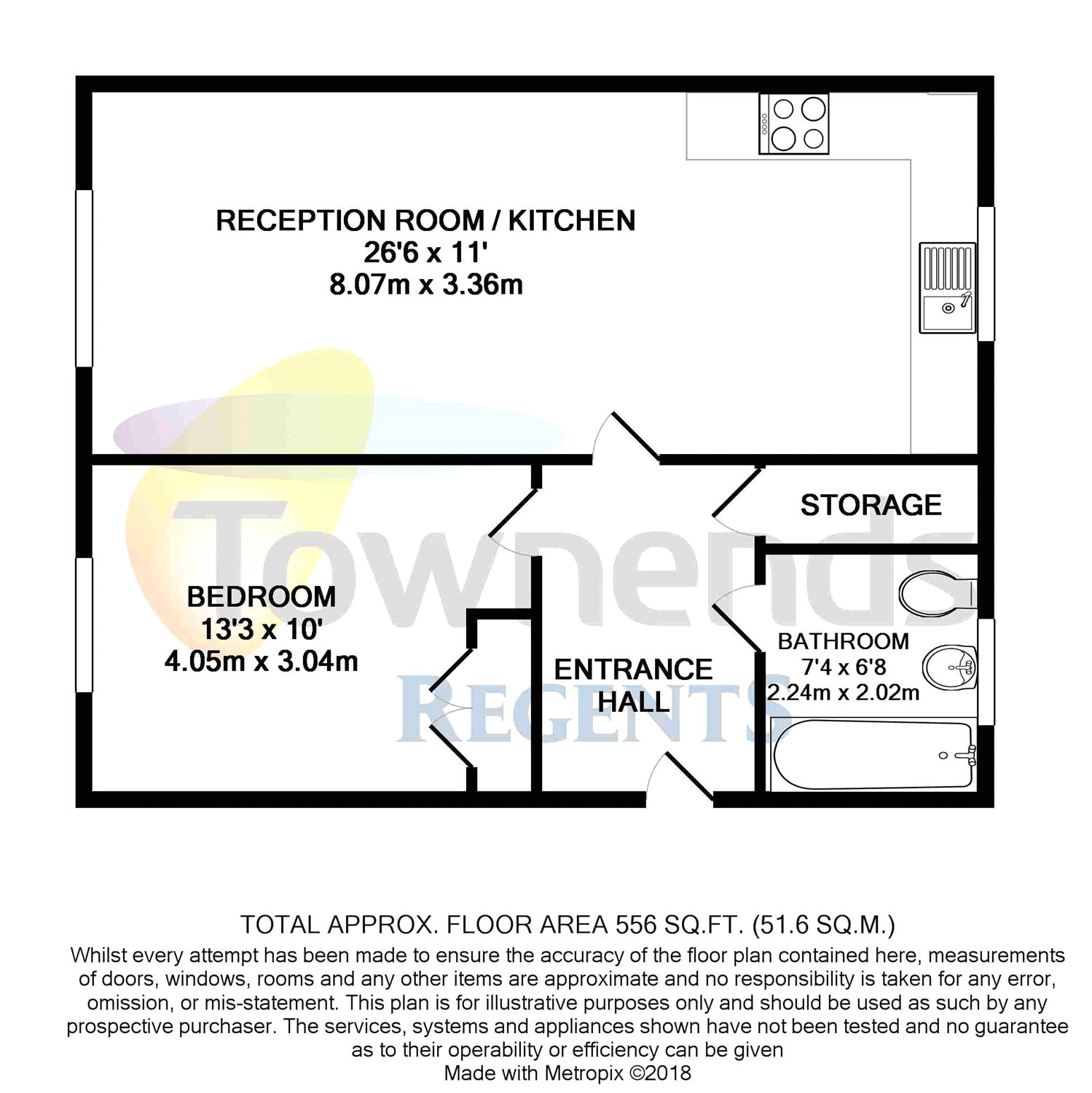 1 Bedrooms Flat for sale in Wapshott Road, Staines, Middlesex TW18