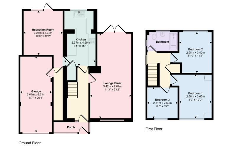Calder Road, Poole floorplan