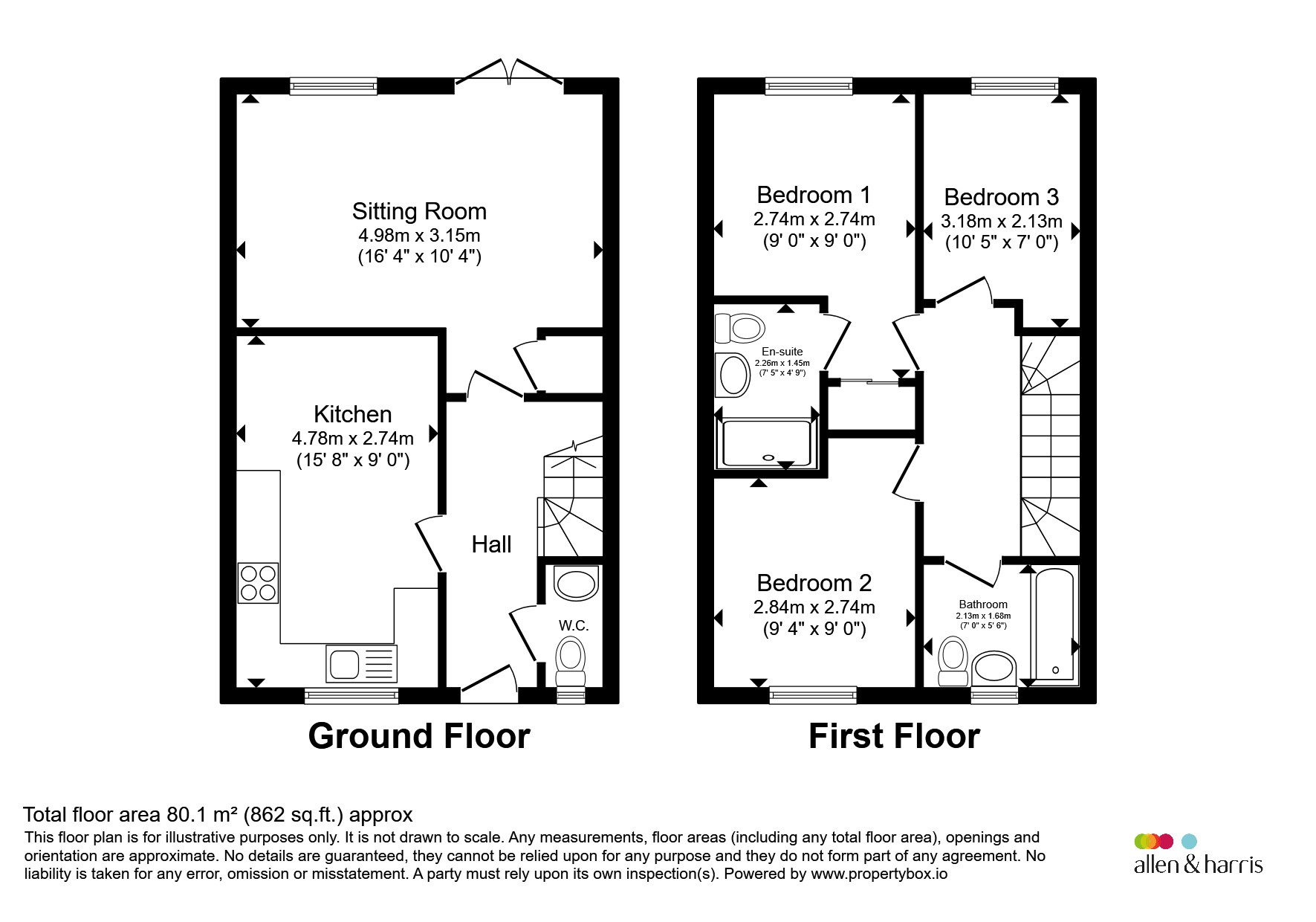 15, Wiltshire Drive, Chippenham floorplan