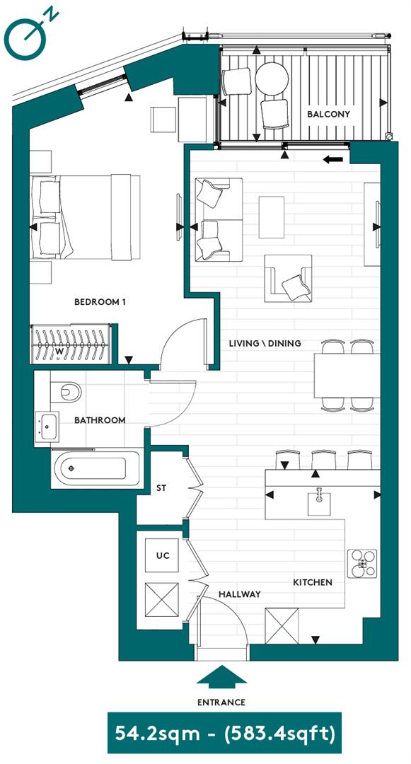 10, Marian Place, London floorplan