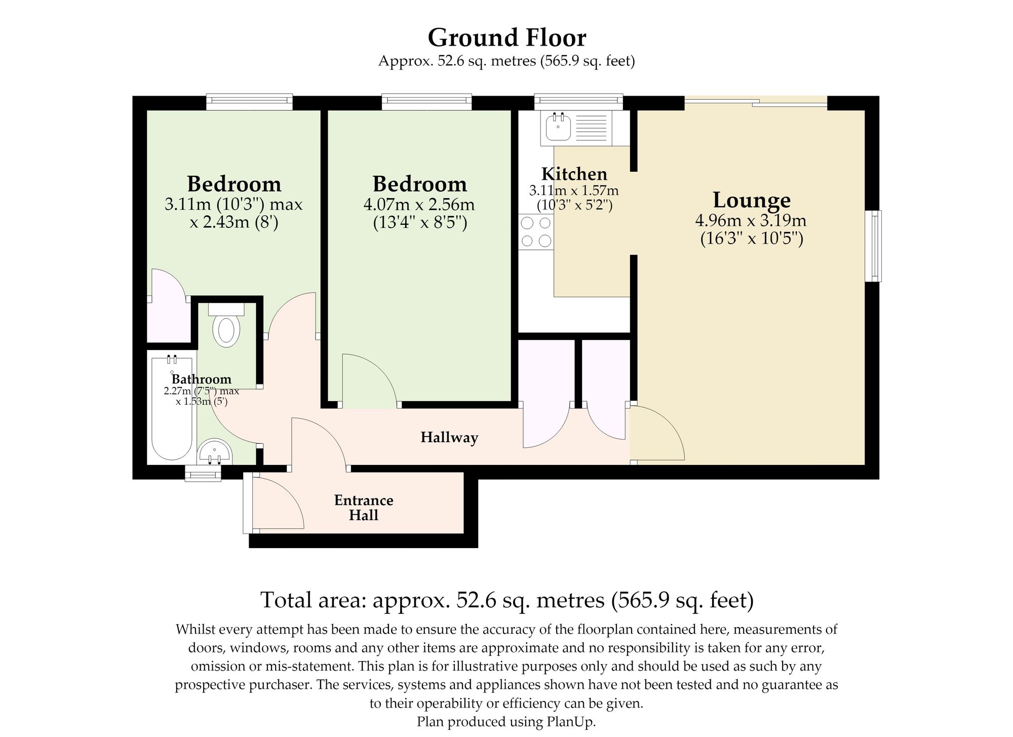 49 Ingram Court, Norwich floorplan