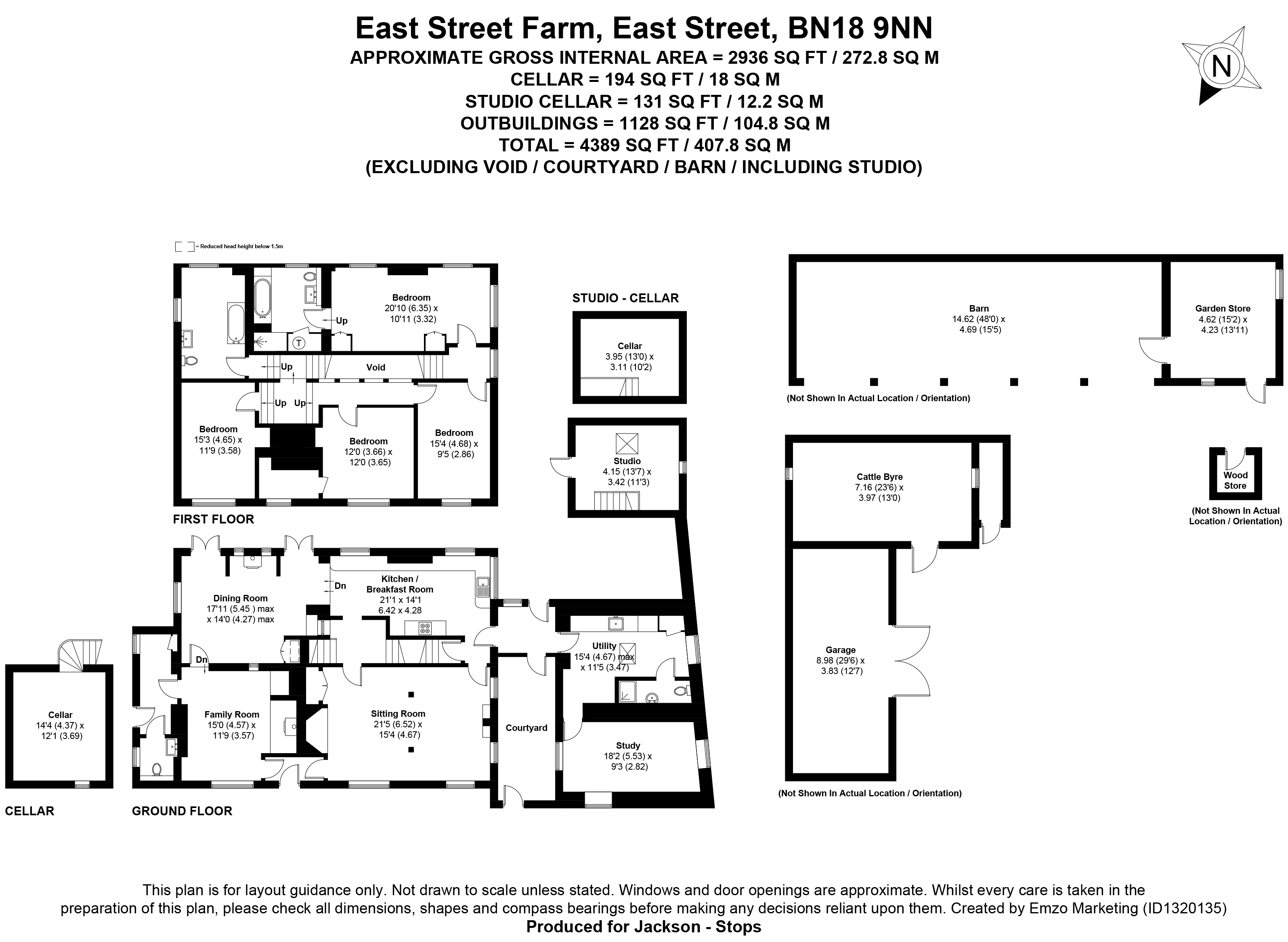 East Street Farm,, East Street, Arundel floorplan