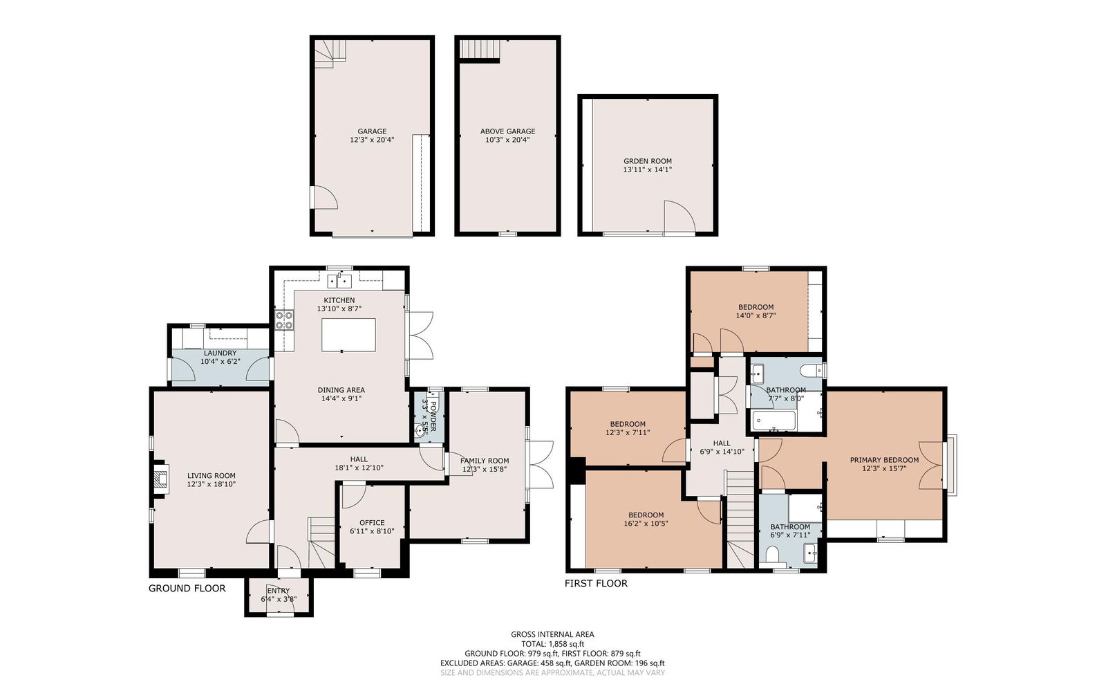 Tyr Alice, Swansea floorplan