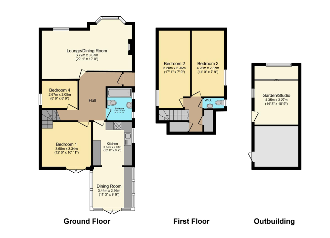 18, Heather Road, Bournemouth floorplan