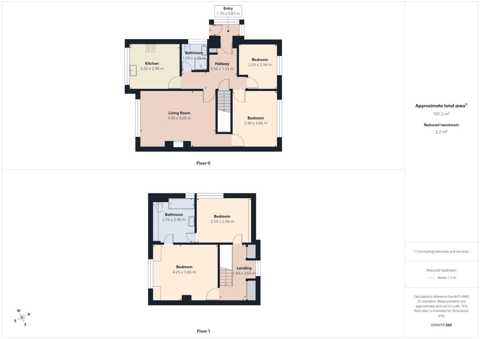 35, Manor House Road, Bradford floorplan