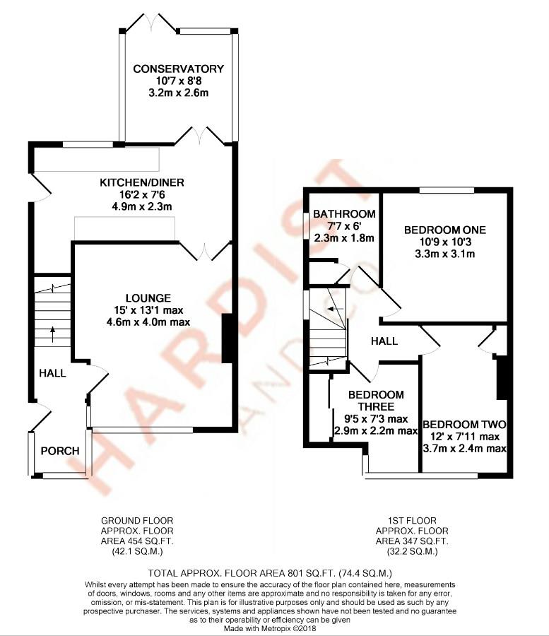 3 Bedrooms Semi-detached house for sale in Grange Avenue, Yeadon, Leeds LS19