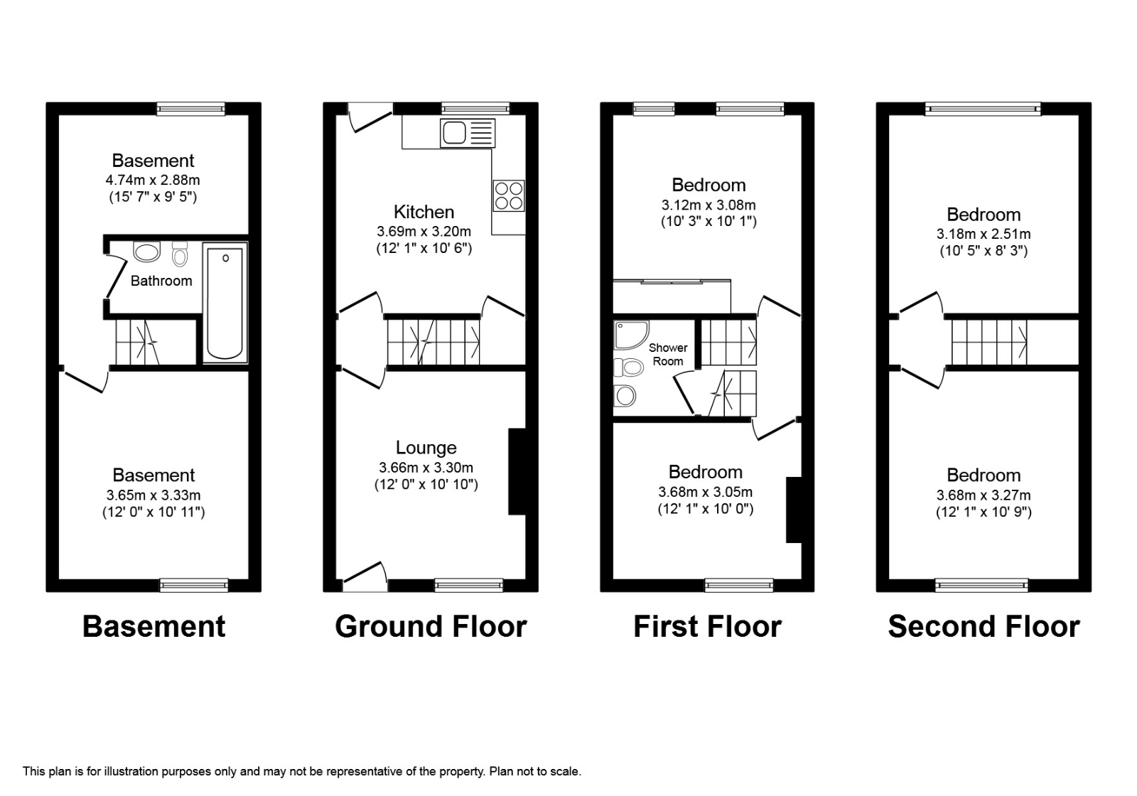 Beamsley Terrace, Leeds floorplan