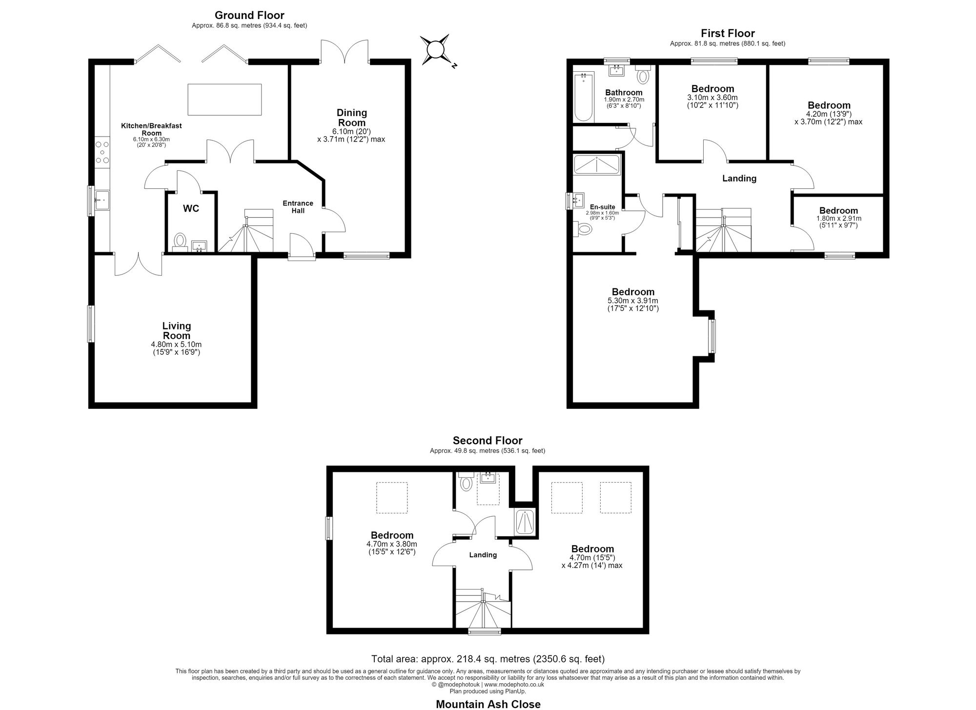 7 Mountain Ash Close, Chigwell floorplan