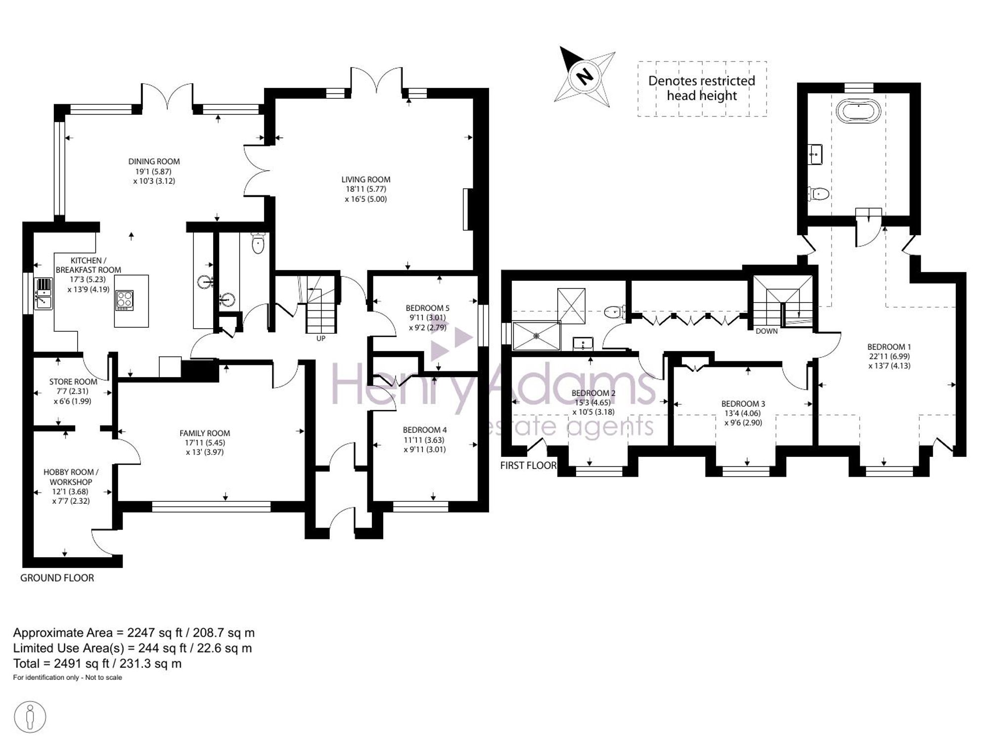 7 The Bridgeway, Chichester floorplan