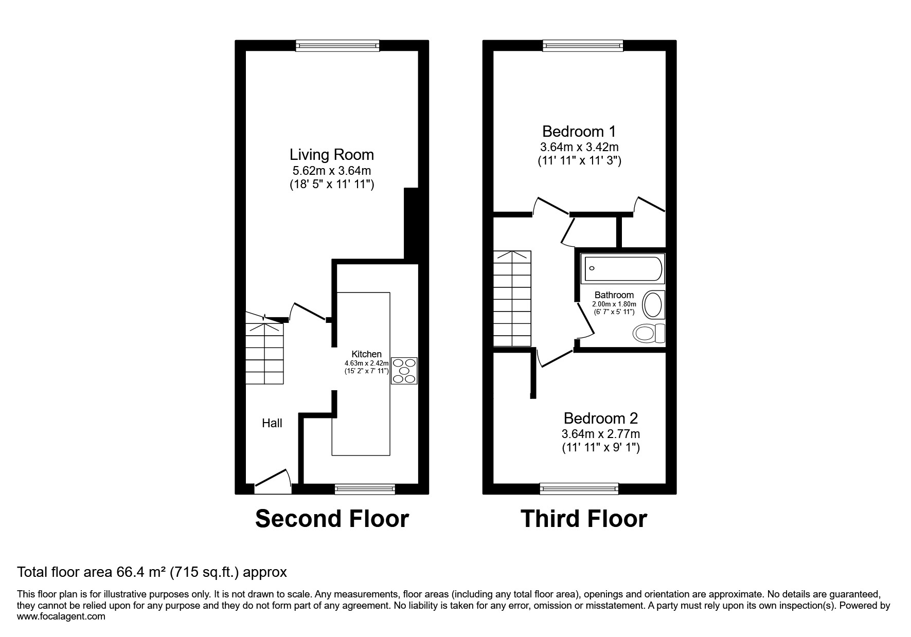Rolls Road, London floorplan