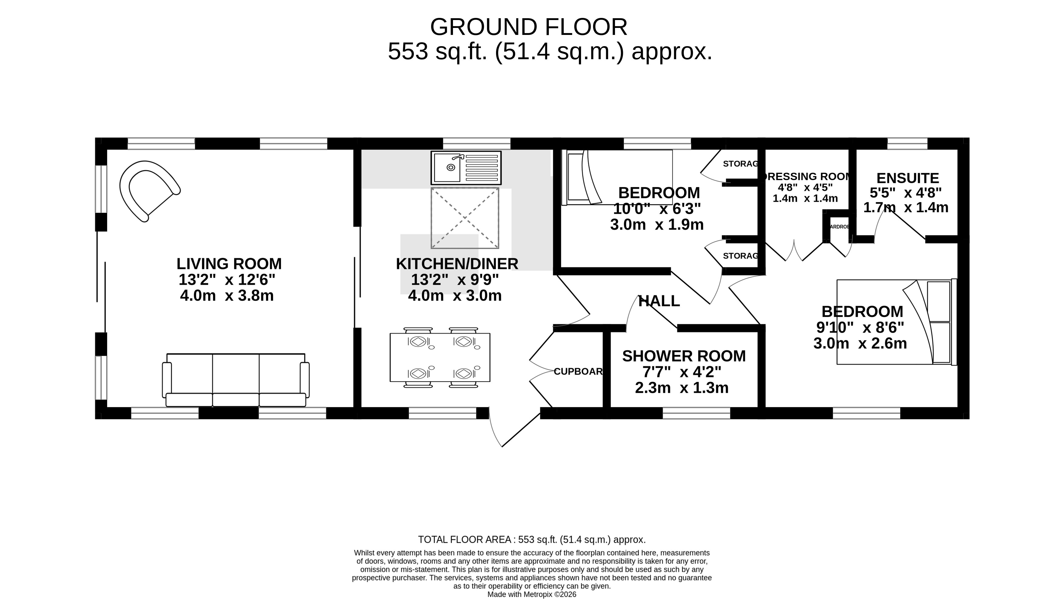46, Downsview Park, Woodmancote floorplan