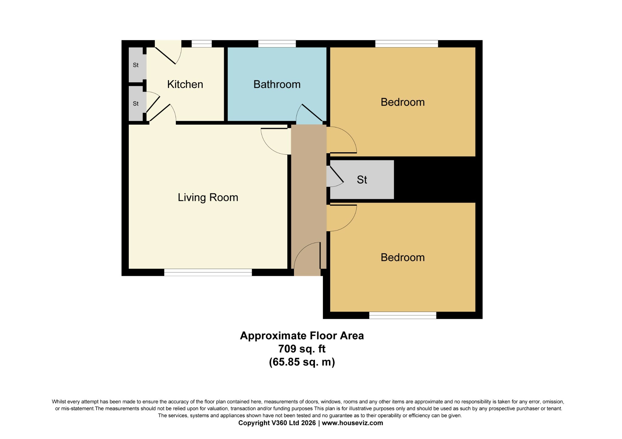 44, Lilac Avenue, Clydebank floorplan