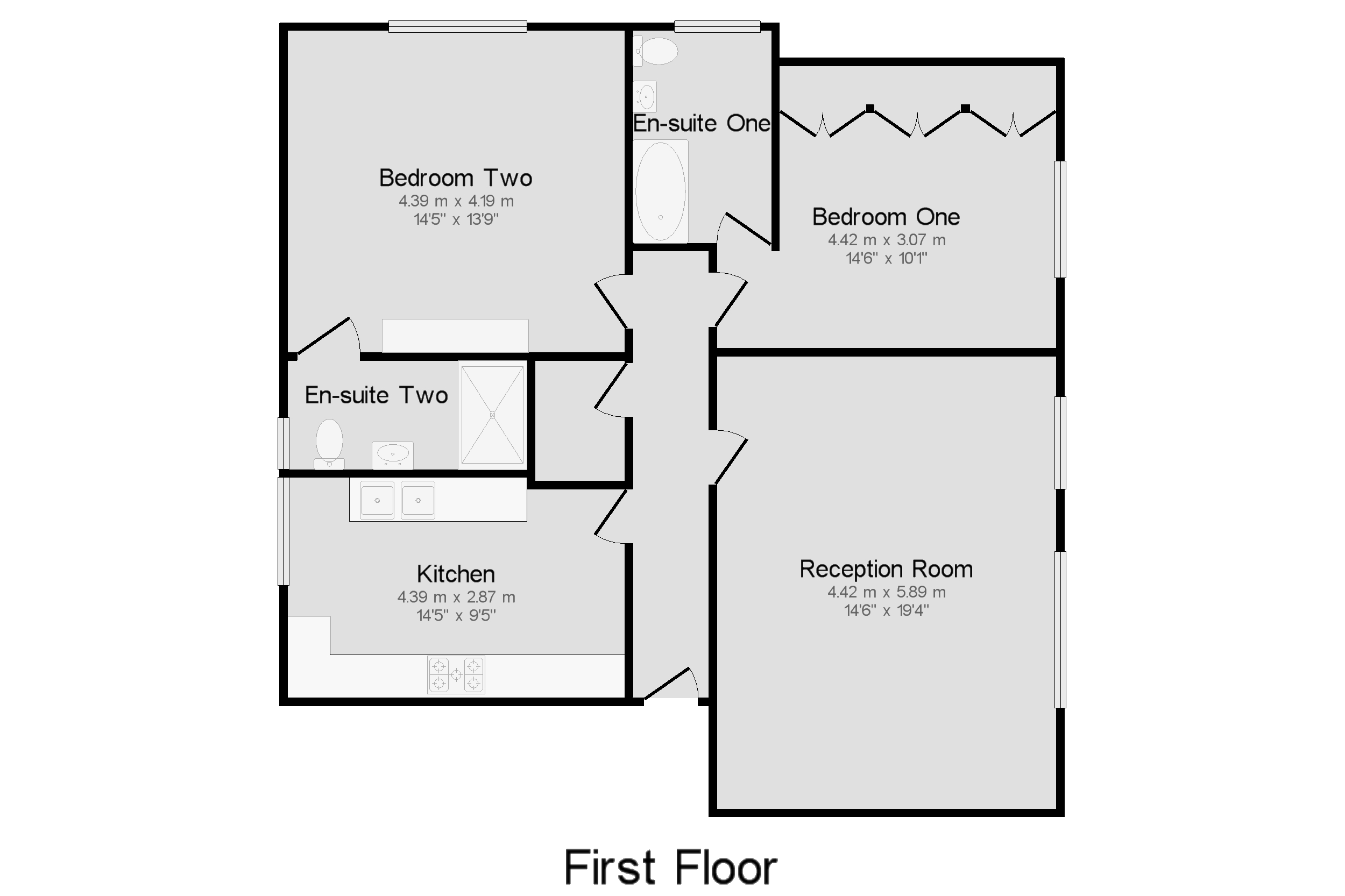 2 Bedrooms Flat to rent in Crawley Ridge, Camberley GU15