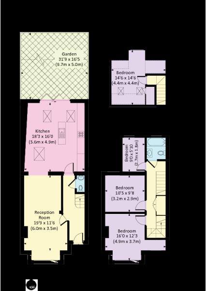 4 Bedrooms  to rent in St. Margarets Road, St Margarets, Twickenham TW1