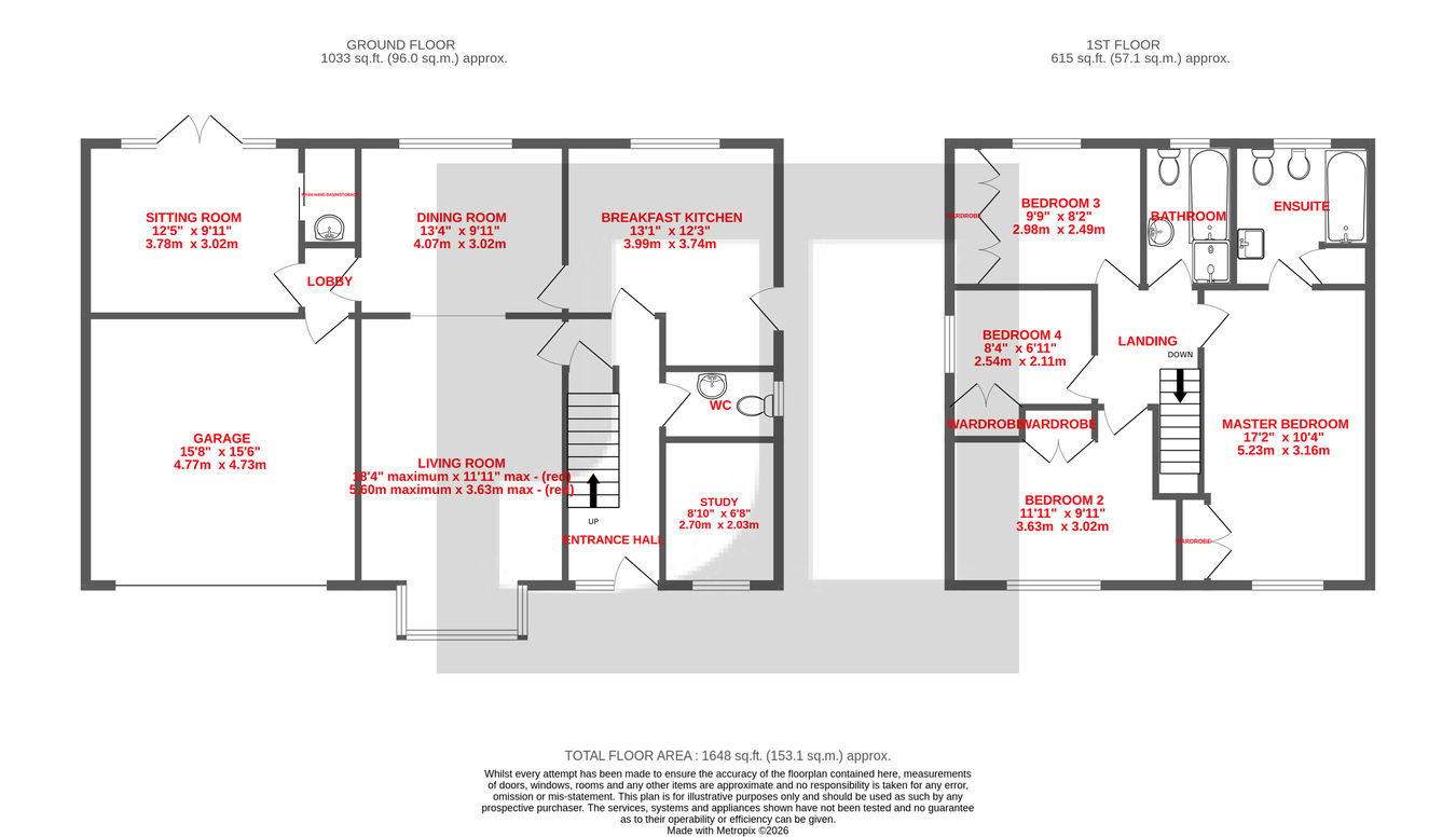 New Close Road, Shipley floorplan