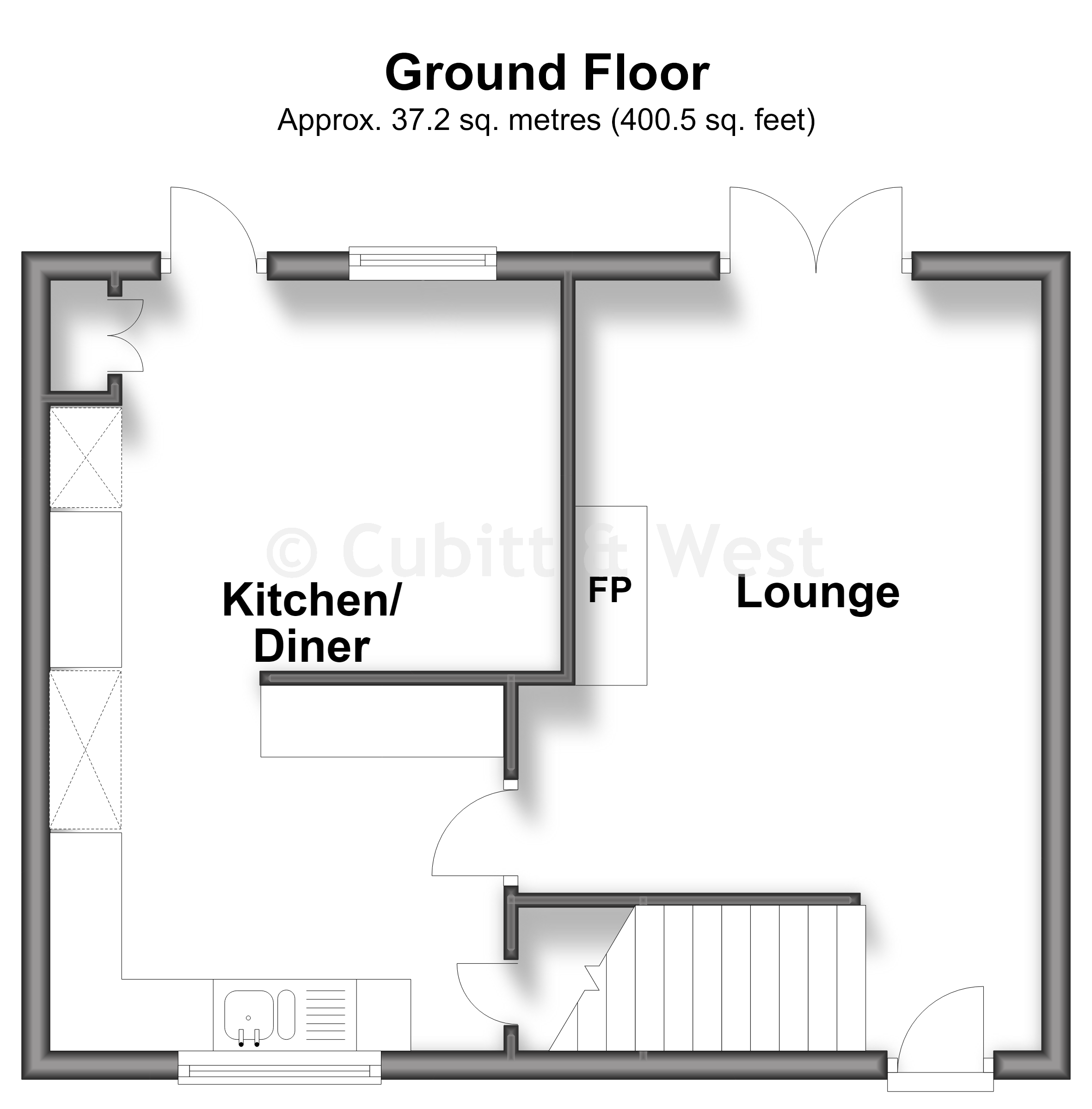 28, Mountfields, Brighton floorplan