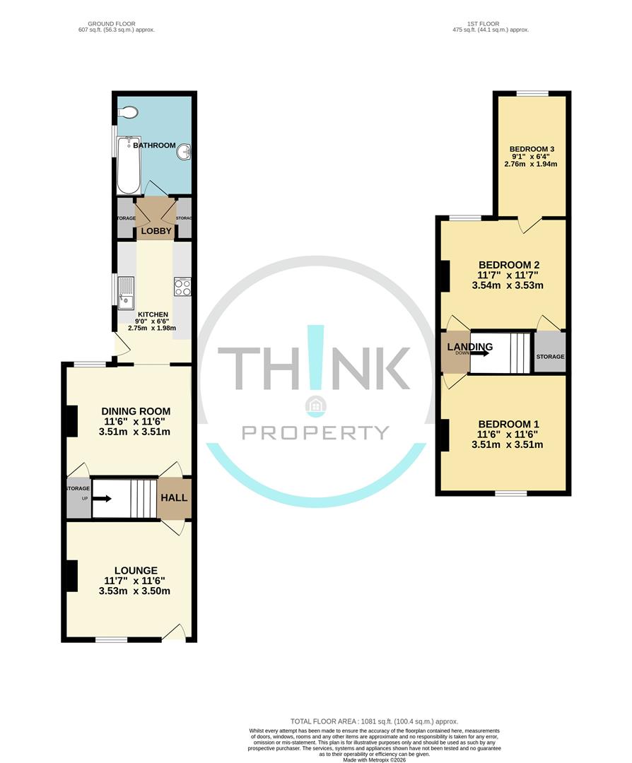 Junction Road, Norwich floorplan