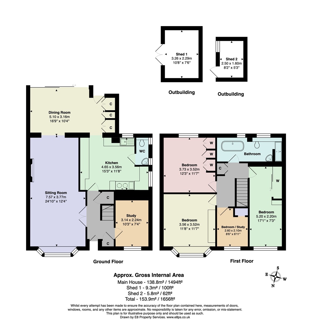 Bertie Road, Cumnor floorplan