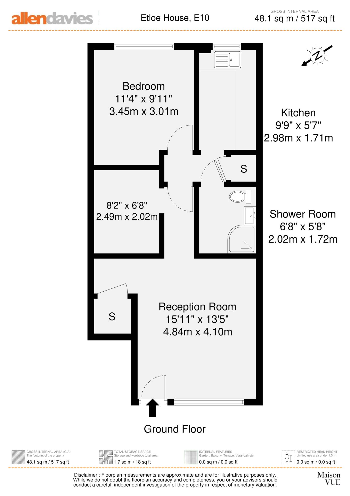 Church Road, London, E10 floorplan