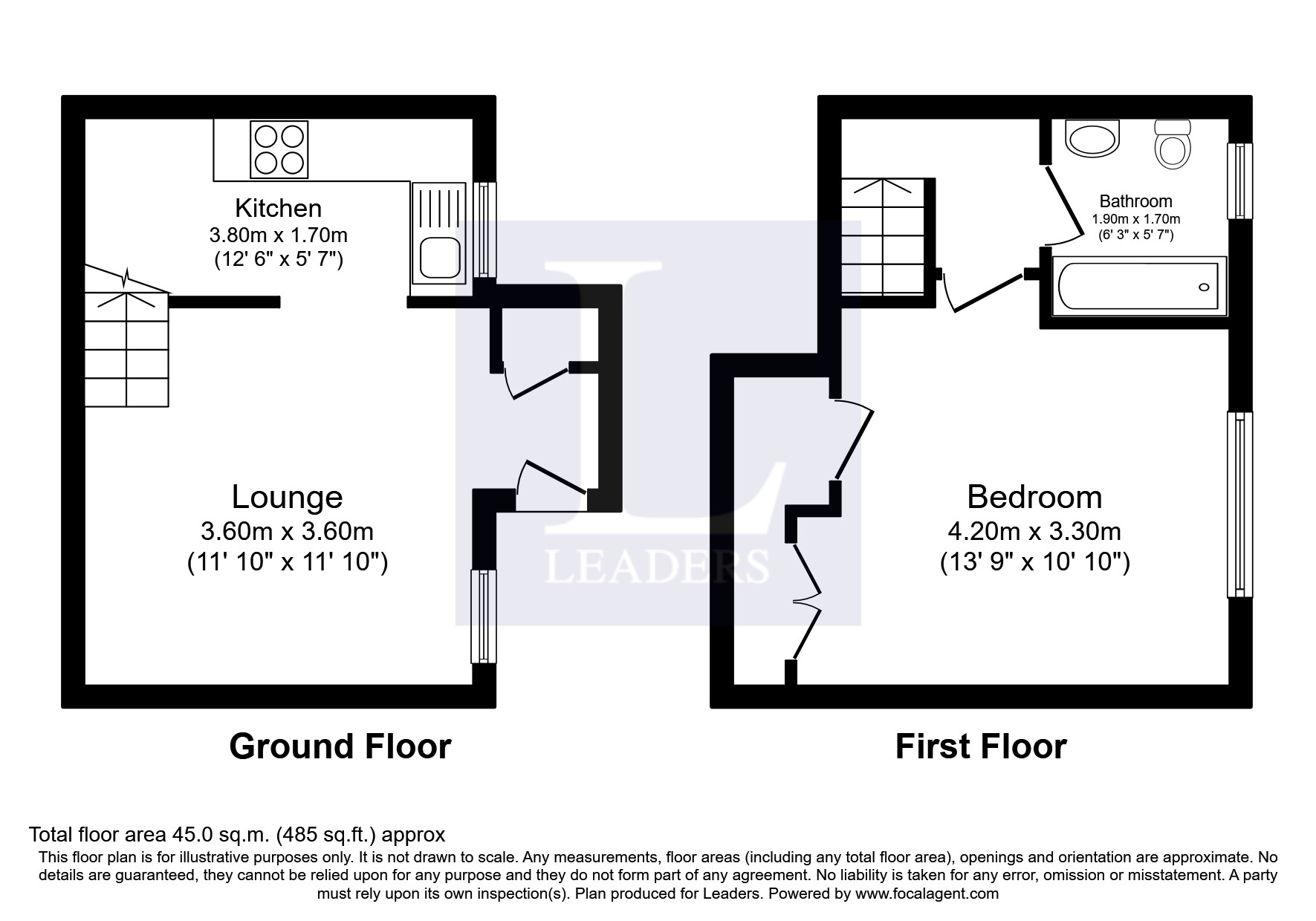 91, Wimborne Crescent, Milton Keynes floorplan