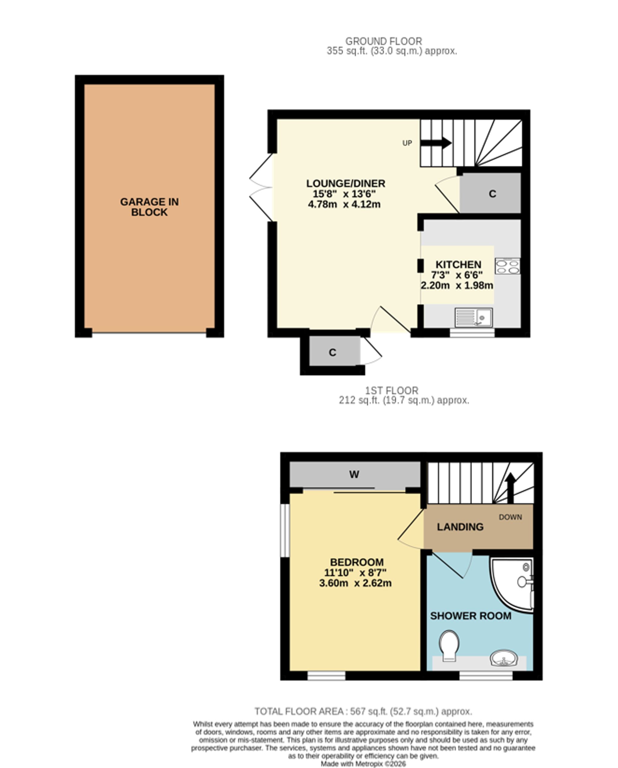 8 Watkin Road, Southampton floorplan