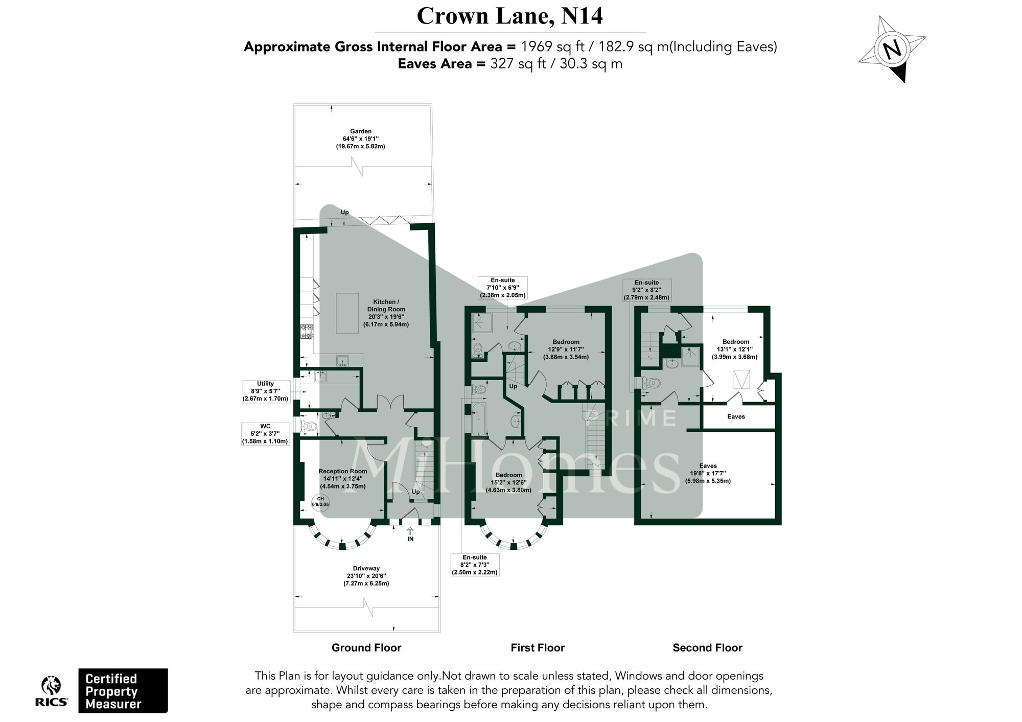 42 Crown Lane, London floorplan