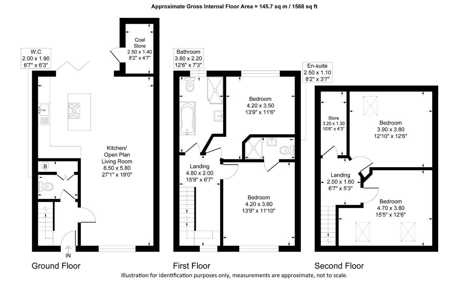 Meadowside, Burnley floorplan