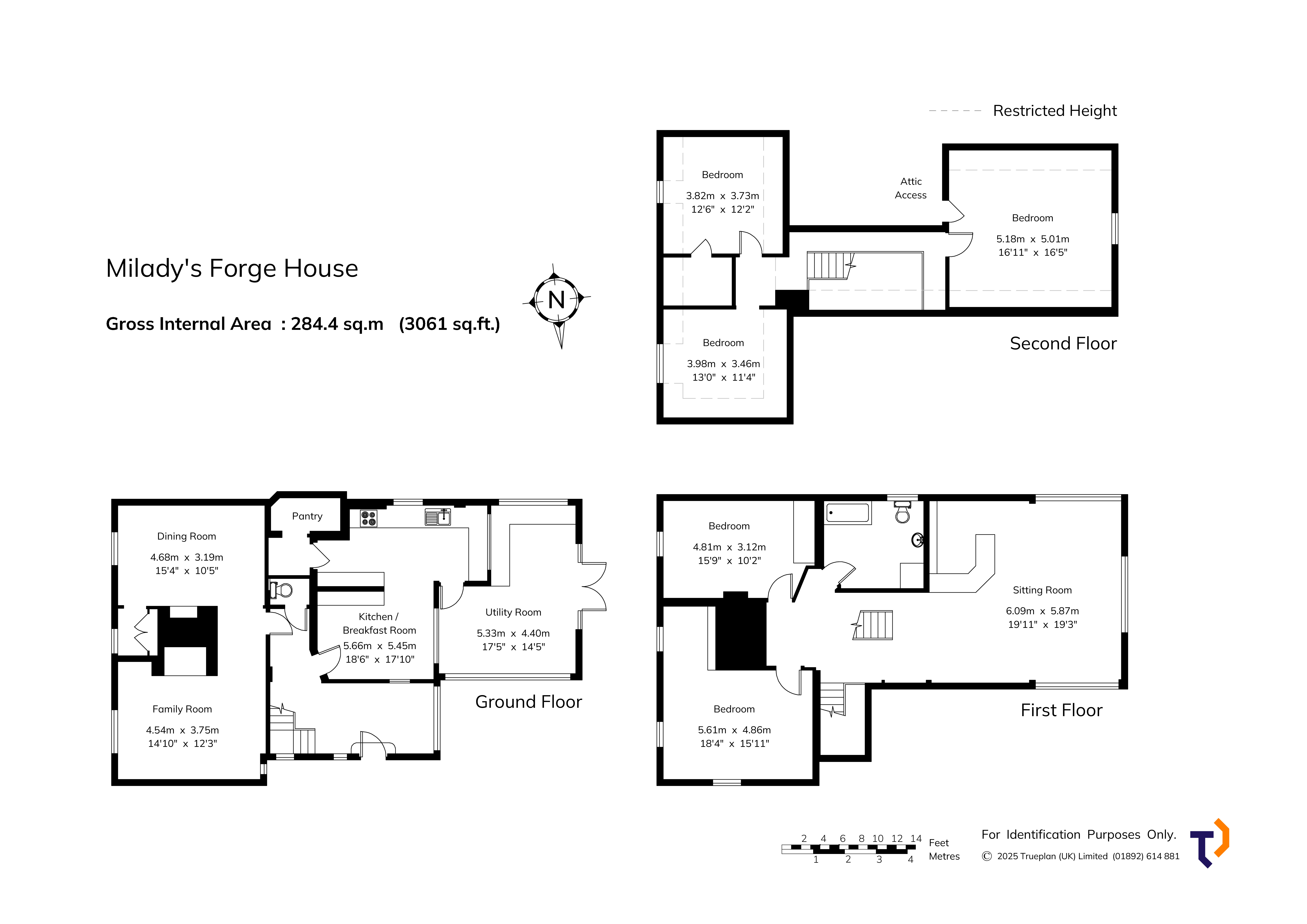 Miladys Forge House,, Linton Hill, Maidstone floorplan