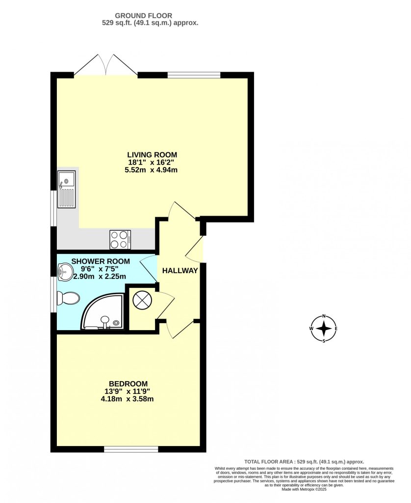 FLAT 7, 18 LONDON ROAD, THATCHAM floorplan