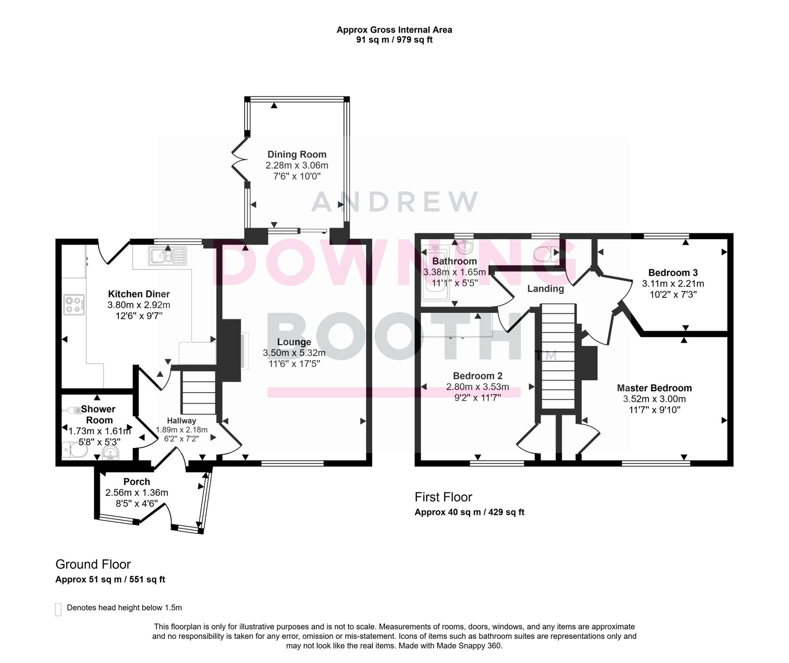 5, Broom Covert Road, Lichfield floorplan