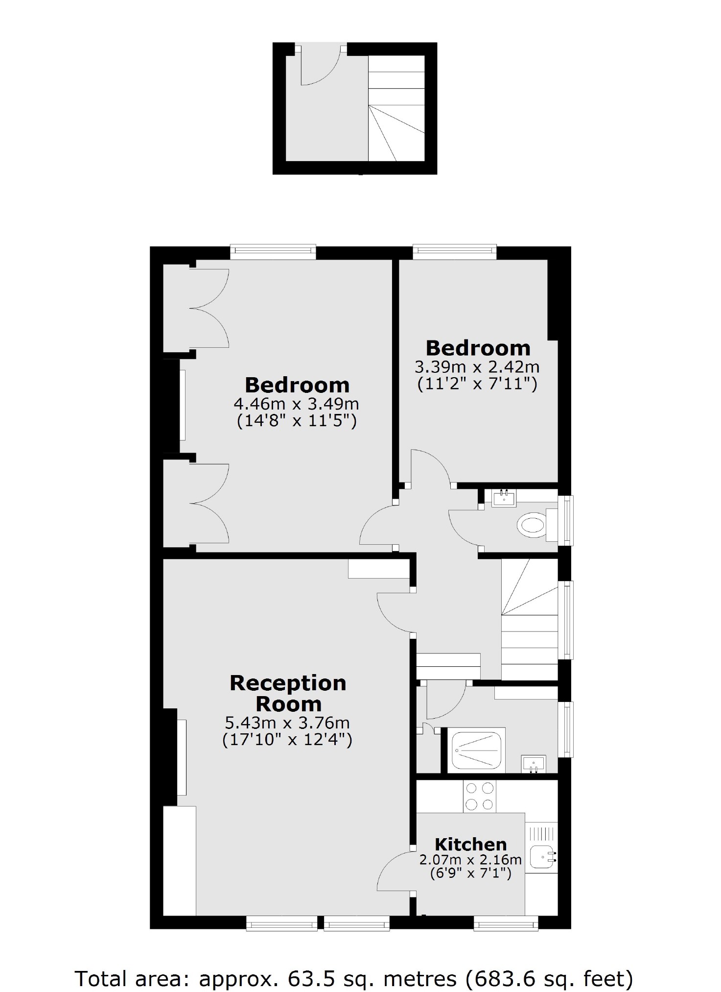 Leamington Road Villas, London W11, 2 bedroom flat for sale 61904473