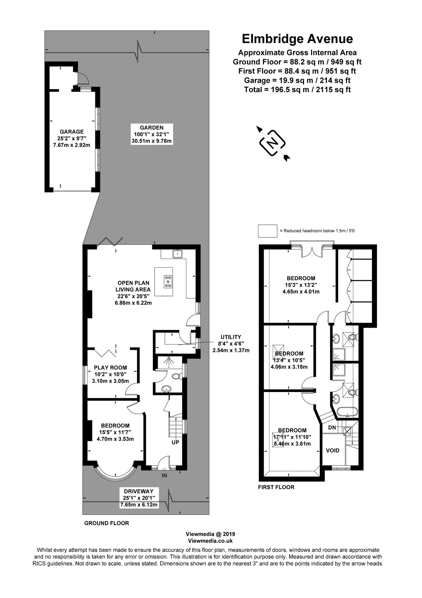 4 Bedrooms Detached house for sale in Elmbridge Avenue, Surbiton KT5