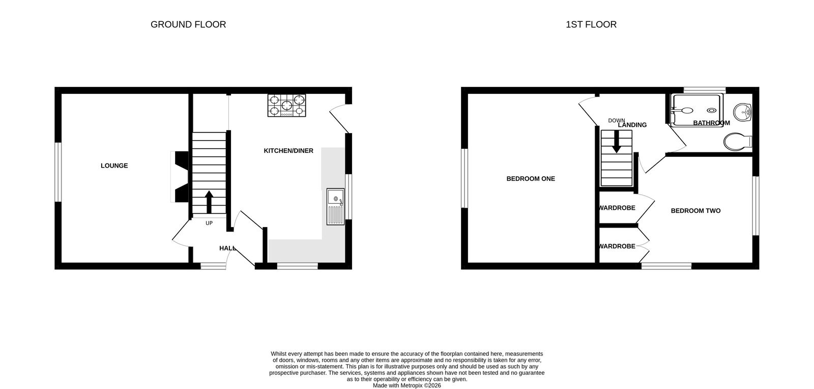 122, Kenilworth Drive, Ilkeston floorplan