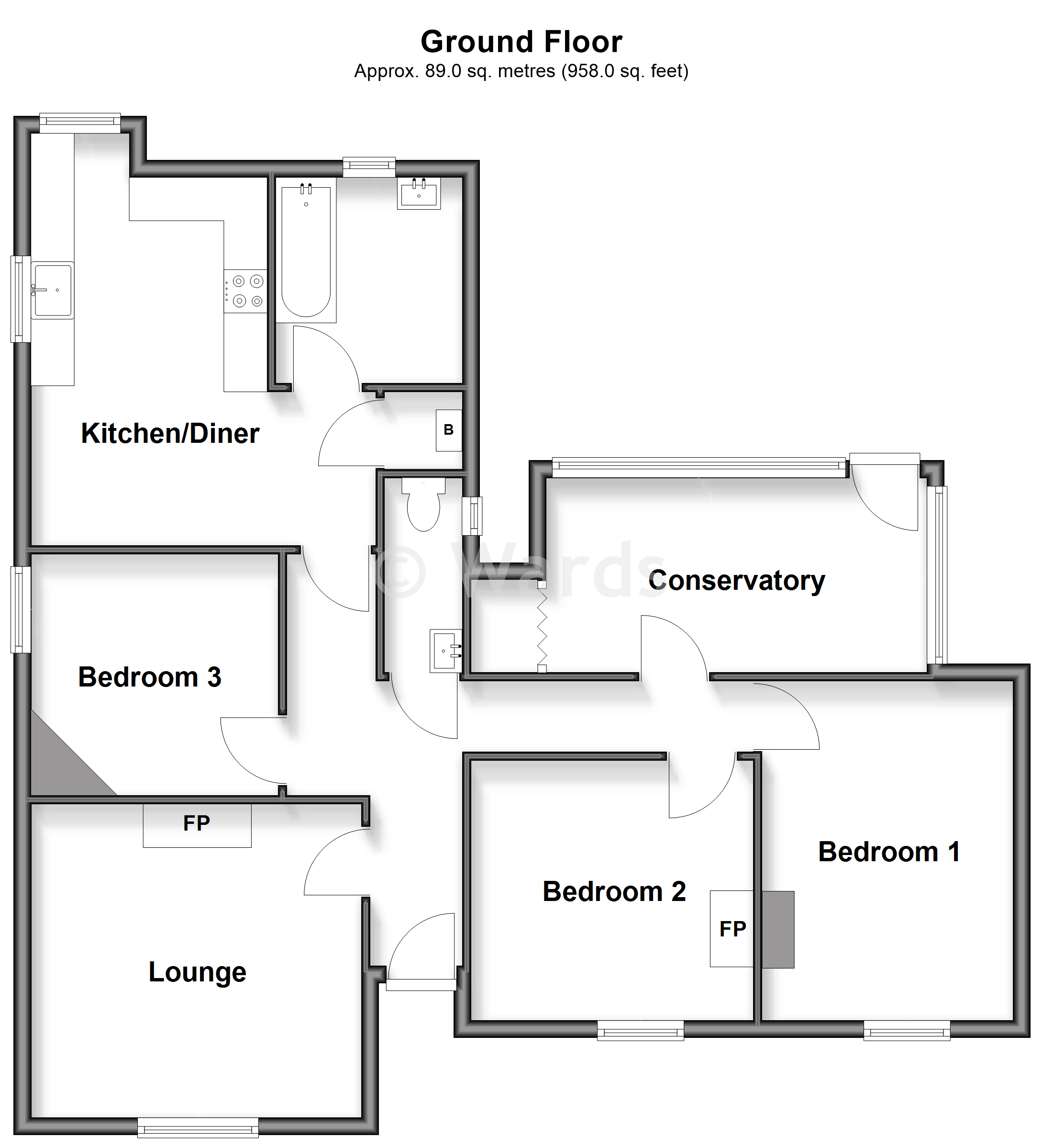 1, Cliftonville Avenue, Ramsgate floorplan