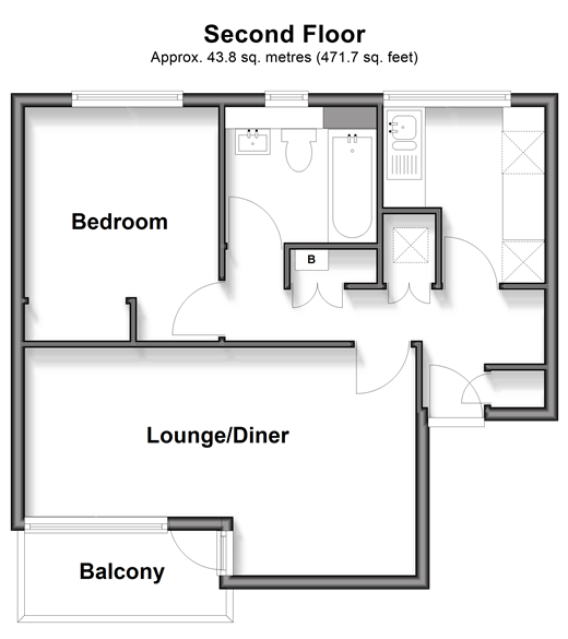 London Road Patcham, Brighton floorplan