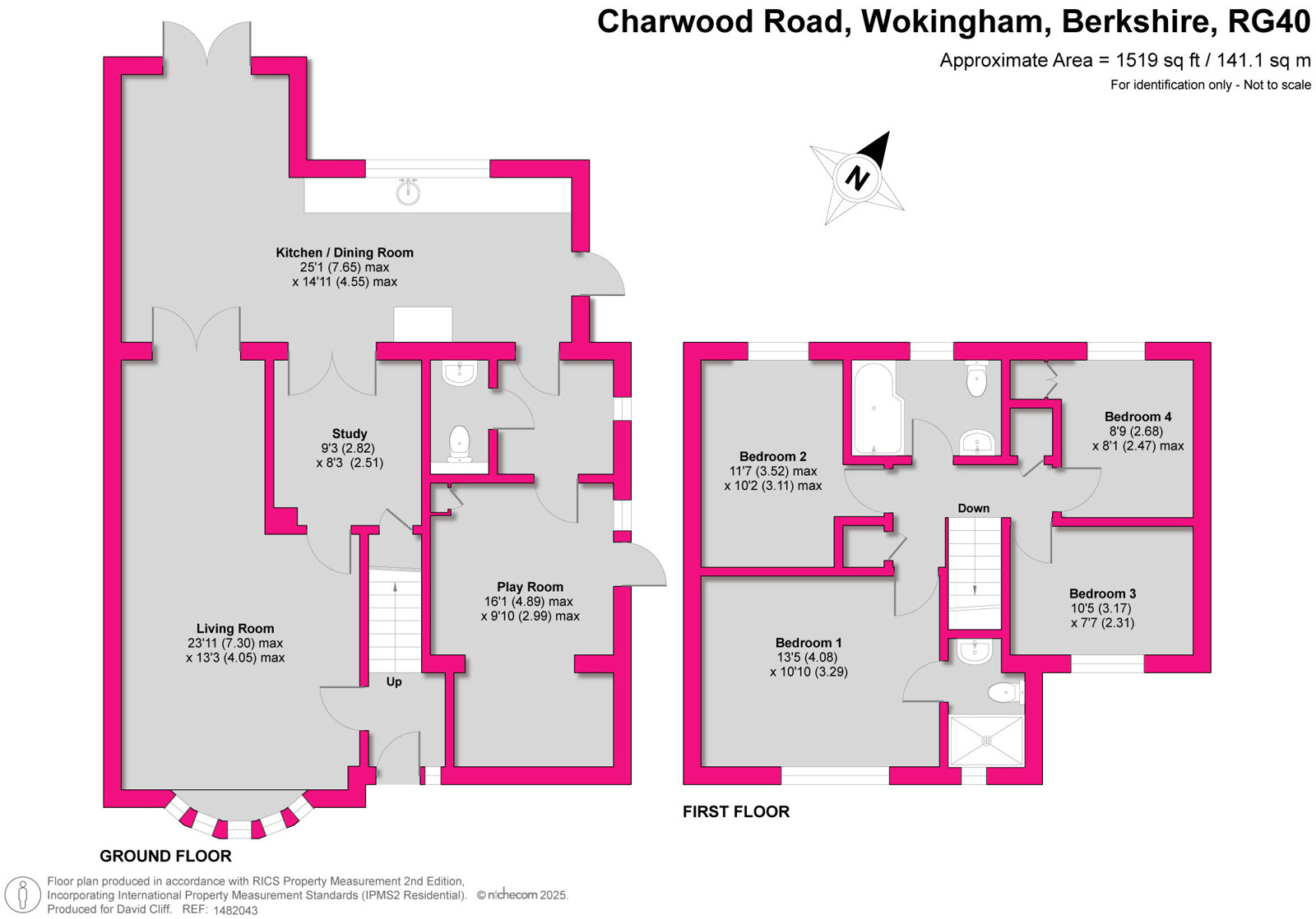 45, Charwood Road, Berkshire floorplan
