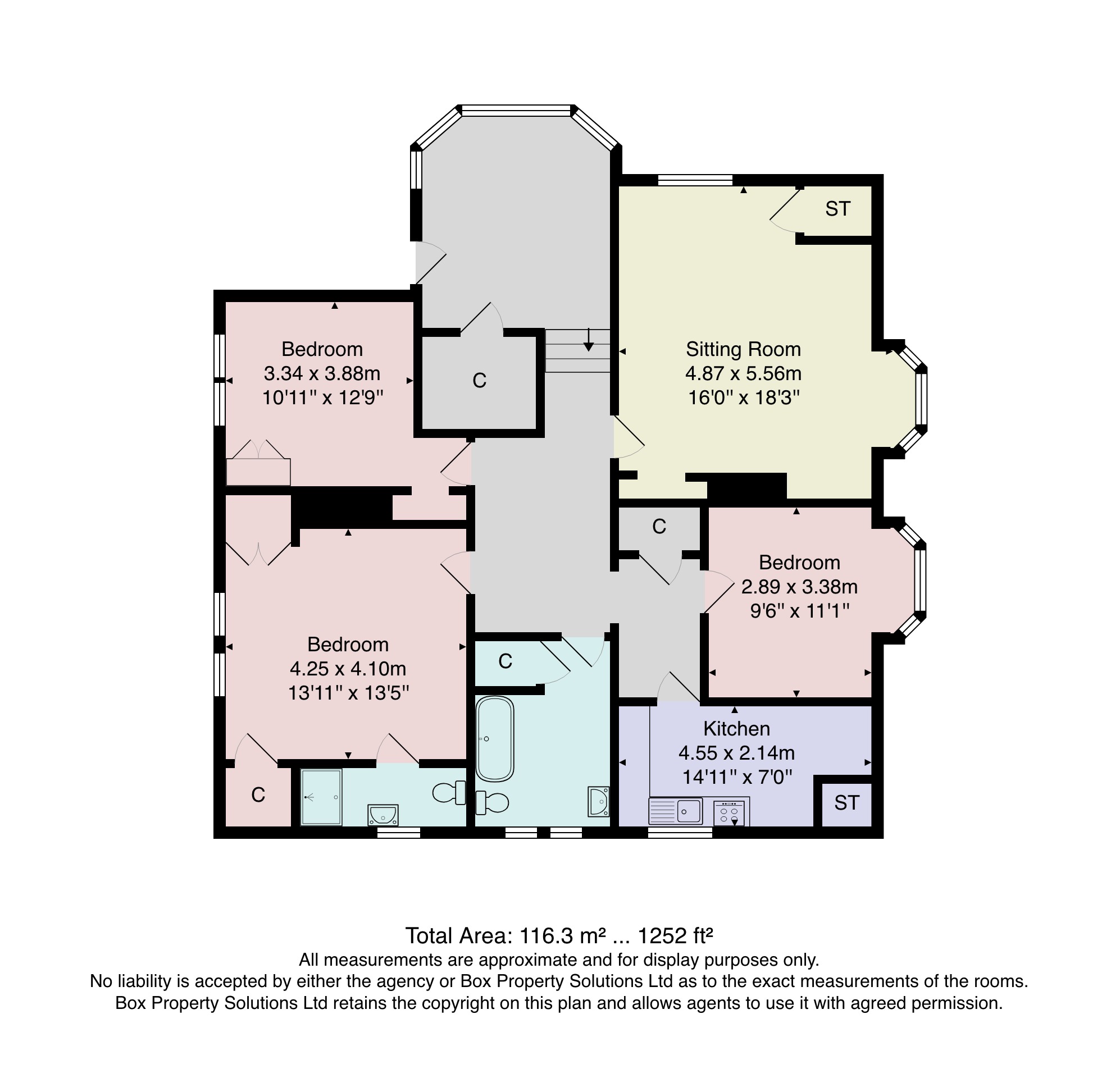 3 Bedrooms Flat for sale in Manor Road, Harrogate HG2