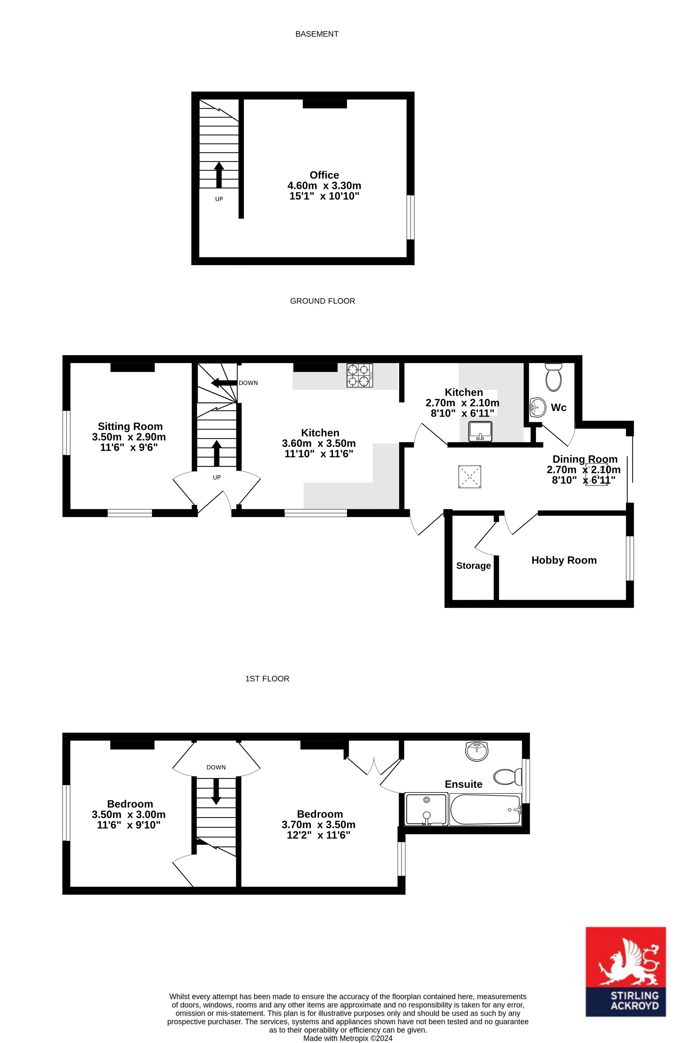 16, Addison Road, Surrey floorplan