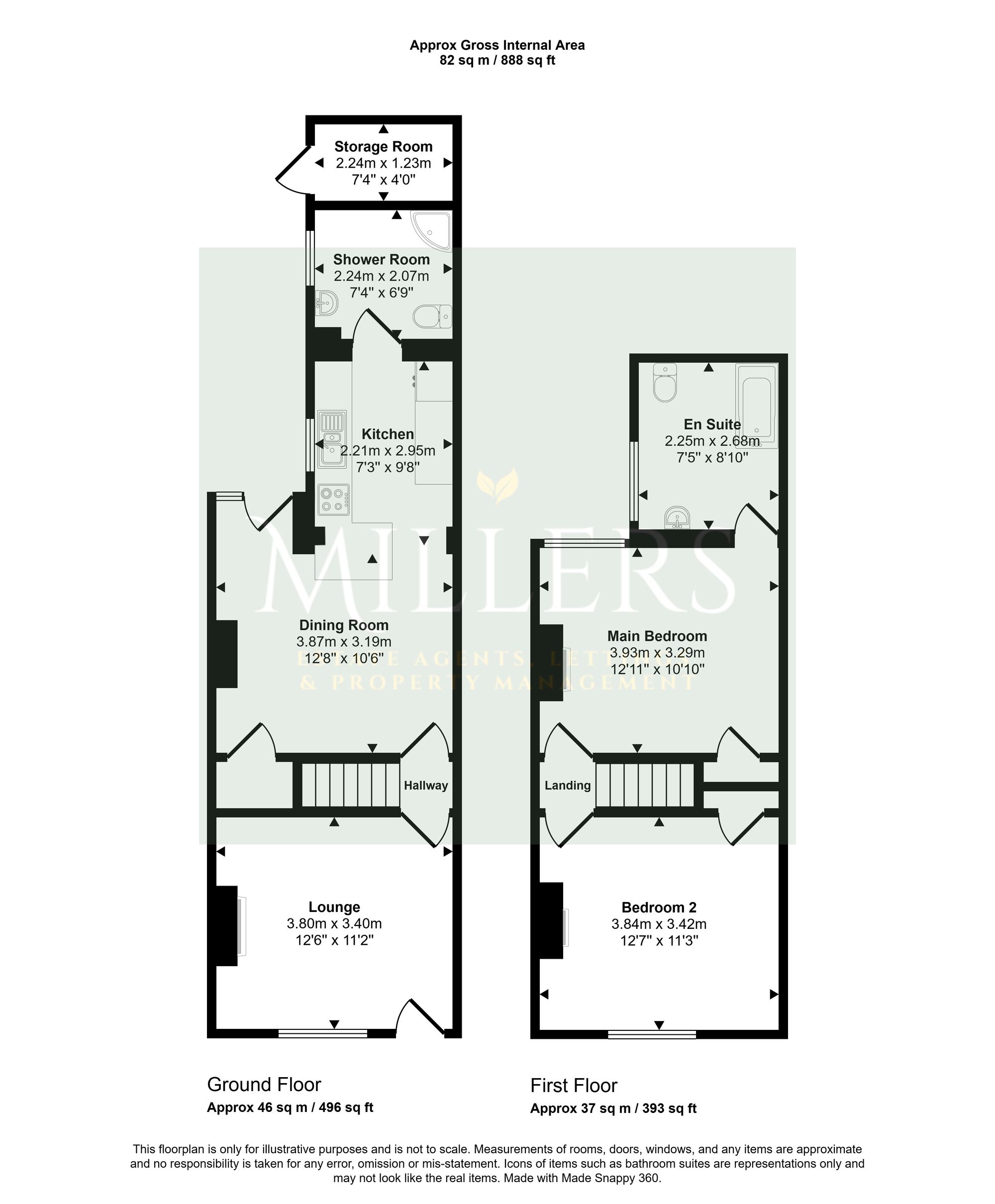23 Cliff Road, Cromer floorplan
