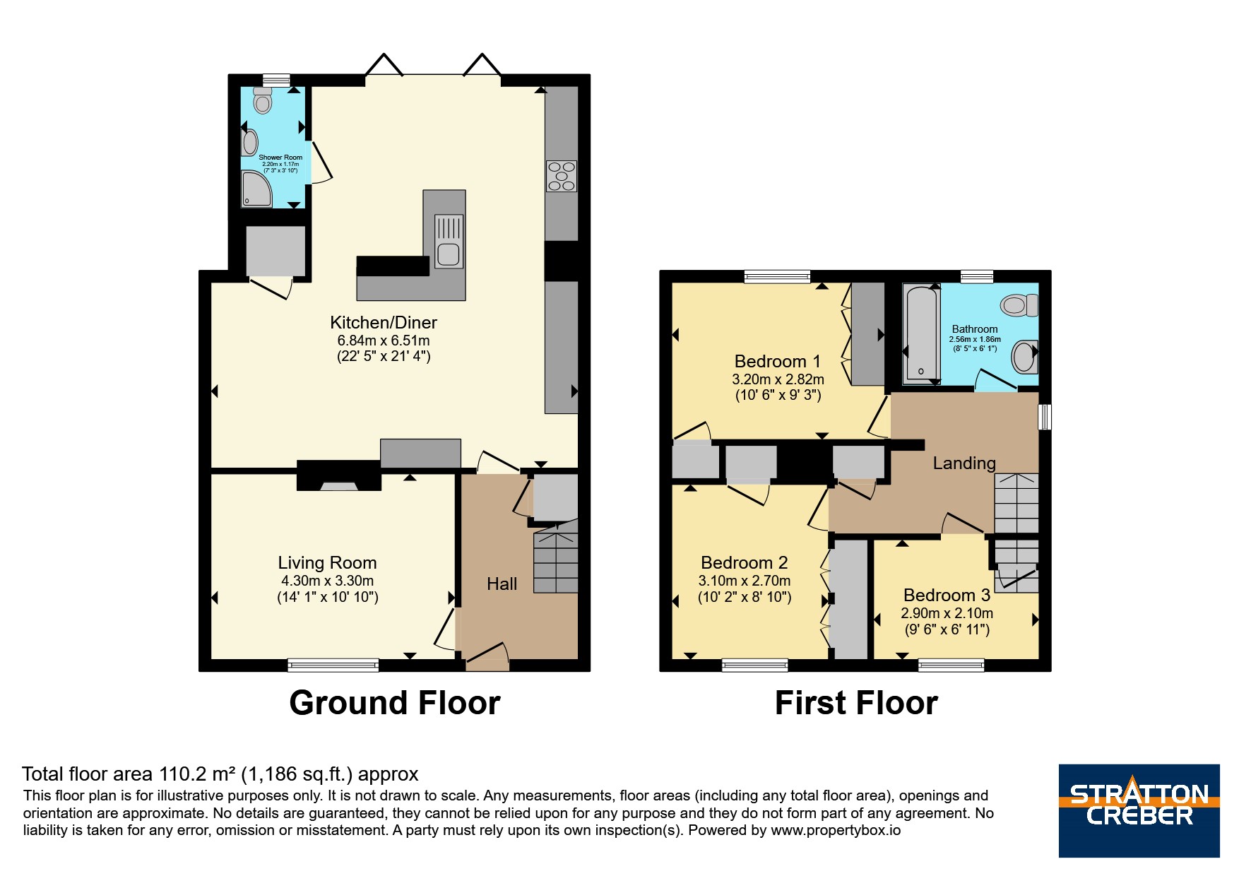 11, Vildebeest Road, Wadebridge floorplan