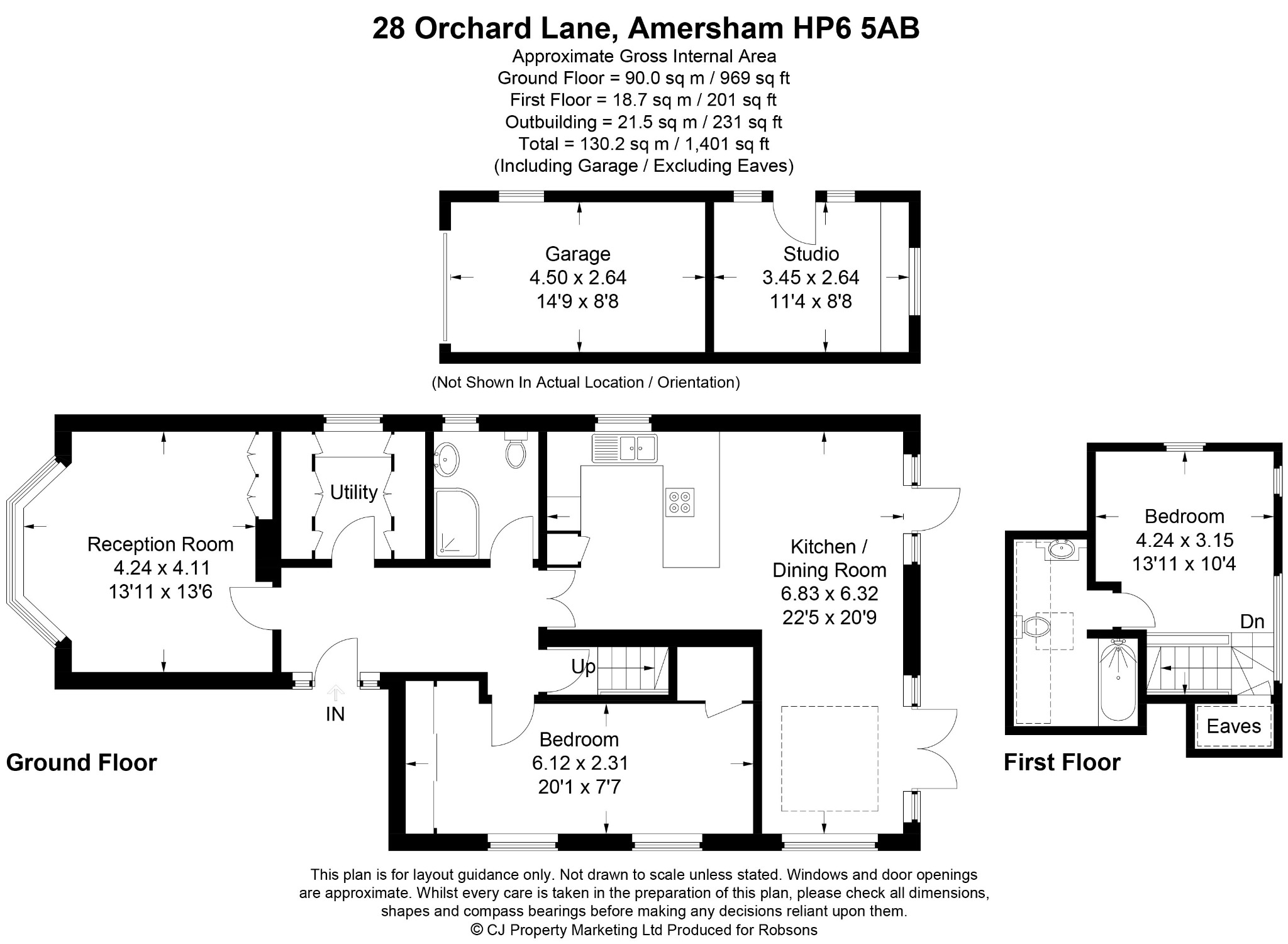 28 Orchard Lane, Amersham floorplan