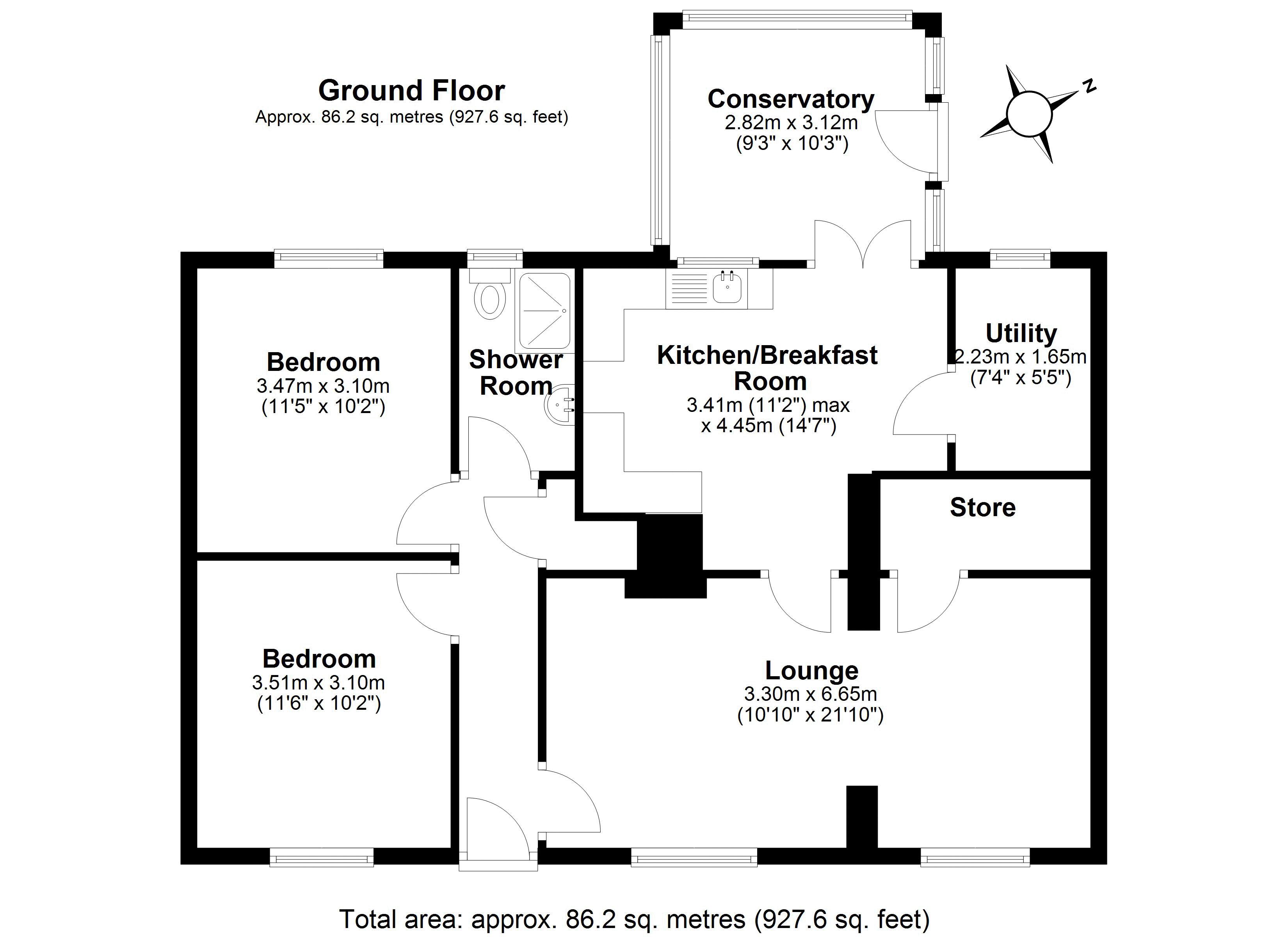 Springfields 7, Cockshutt Lane, Broseley floorplan