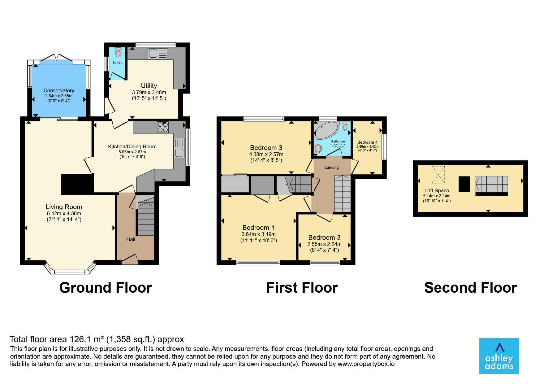 28, Taddington Road, Derby floorplan