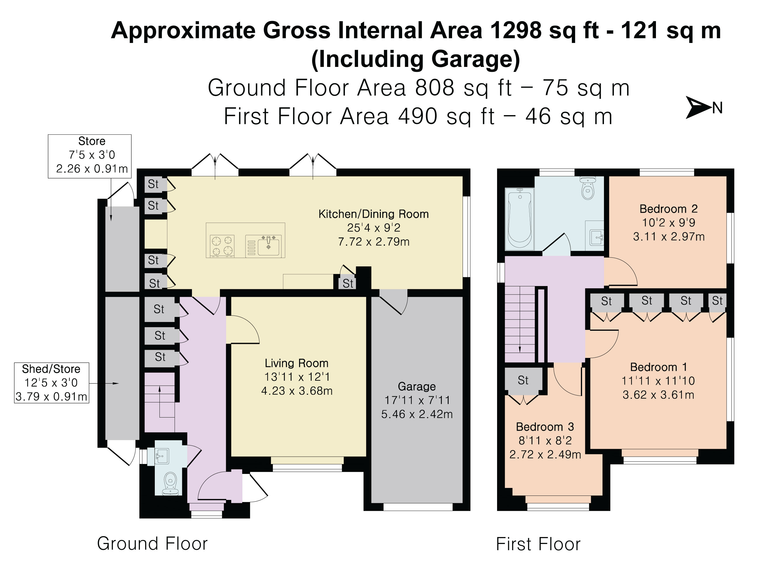 2, Silverwood Avenue, Newton Abbot floorplan