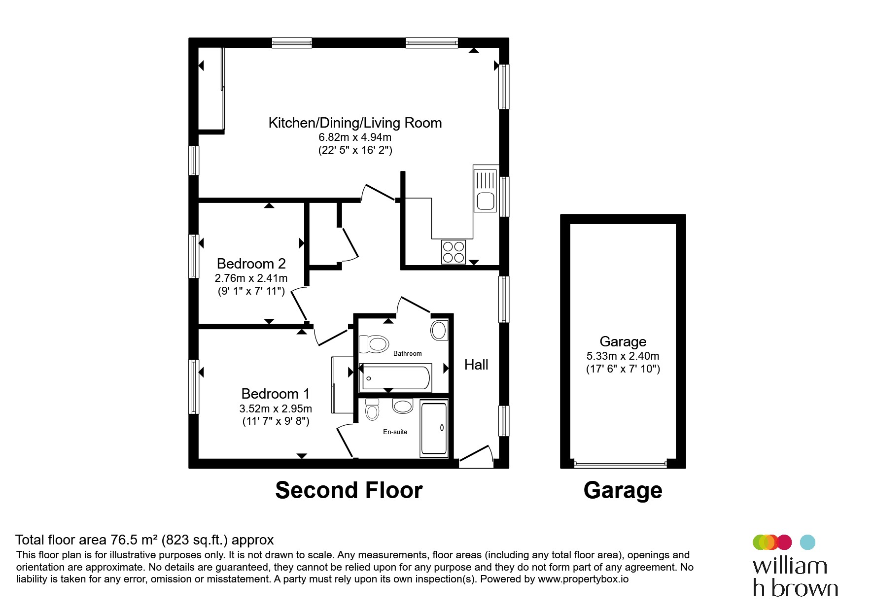 37, St. Josephs Green, Welwyn Garden City floorplan